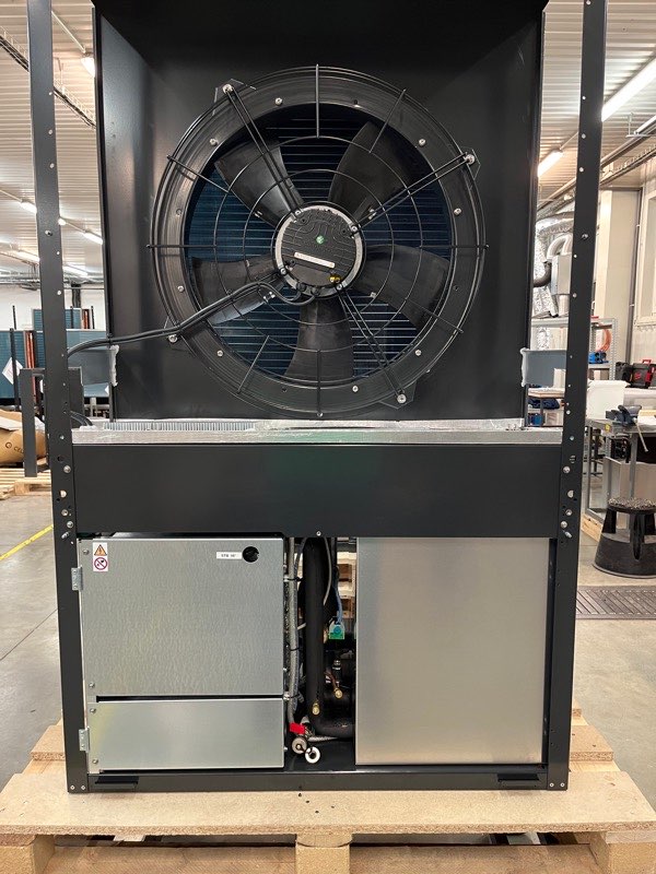 Vnitřní komponenty tepelného čerpadla